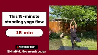 15 Min Standing Yoga Flow | Balance Poses & Side Bends