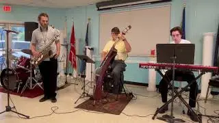 Ron Teixeira Trio with Scholarship Winners Caiden Collins & Nathan Jost April 14 2024 #14
