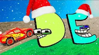 Letters Alphabet Lore VS Christmas McQueen 2023💥 | TEARDOWN