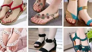 Latest Flat Sandals ideas for 2023 very  attractive and fashionable Flat Sandals ideas for ladies