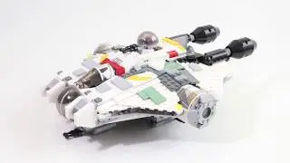 Lego Star Wars 75053 The Ghost   Lego Speed Build