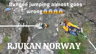Bungee jumping | Rjukan Norway | One of the most scary sports