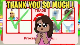 I TRADED MY NEON KING MONKEY FOR THIS.....(ADOPT ME RICH SERVER)