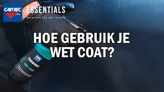 Hoe gebruik je Wet Coat van Cartec Essentials?