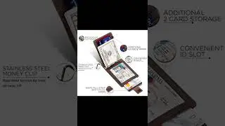 SERMAN BRANDS RFID Blocking Wallet Showcase