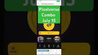 15 July pixel tap daily combo today's pixel tap daily combo #pixeltap #pixelverse #gaming #combocard
