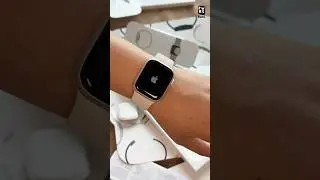 ✨⌚️ Unboxing Apple Watch Series 9 41mm with Sport band Starlight color