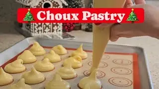 Choux Pastry - Cream Puffs for Christmas