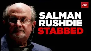 Salman Rushdie's Attack Sends Ripples Of  'Shock & Horror' Through The Literary World