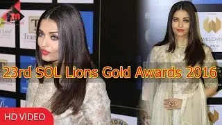 Aishwariya Rai Bachchan At 23rd SOL Lions Gold Awards 2016 | Filmymantra.com | Jazbaa