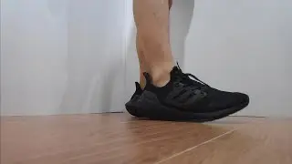 On Feet : Adidas Ultraboost 21 Triple Black