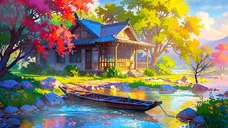 Peaceful Relaxing Piano with Water Sounds - Sleep Music, Stress Relief Music, Stop Overthingking