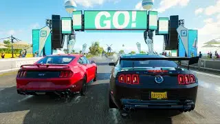 Ford Mustang GT500 VS Ford - Forza Horizon 4 | Race Gameplay