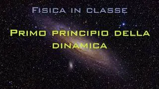 Primo principio della dinamica