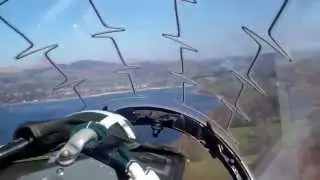 Raf Hawk Training Flight Wales (Cockpit Views)  :D  - Mach Loop and Lake District