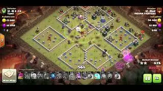 how to attack easily on Th12 Max base pekka-bol-bat attack