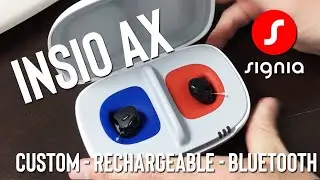 Custom Rechargeable Hearing Aid with Bluetooth - The Signia Insio AX