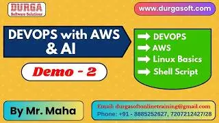 DEVOPS with AWS & AI tutorials || Demo - 2 || by Mr. Maha On 05-02-2026 @6AM (IST)
