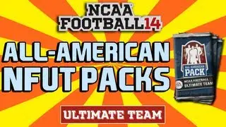 NFUT 15 All-American Packs + Topper | NCAA Football Ultimate Team -- K1ngFiasco [MUTEVOLUTION.COM]