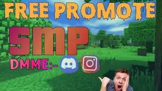 Free minecraft server promote dm me link in description 🫶🫶