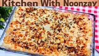 Chicken Lasagna Recipe By Kitchen With Noonzay || Chicken Lasagna Banane ka Tarika