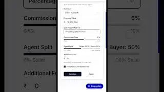 Real Estate Commission Calculator  #hexatools #thehexatools #shortvideo  #realestatetools