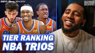 We Tier Ranked NBA Trios | Numbers On The Board