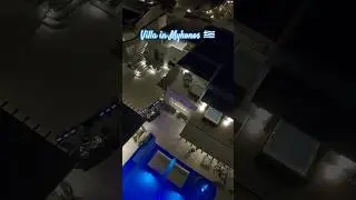 Mykonos Villa Party Drone: Stunning 4K Views Greece 🇬🇷 #mykonosparty
