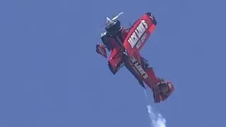 Jet Powered Twin Engine Biplane Vertical
