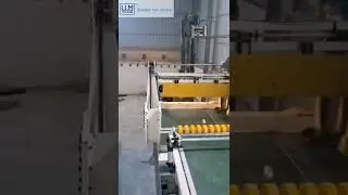 LUM-3 layer high speed #corrugated #cardboard production plant installing in customer factory.