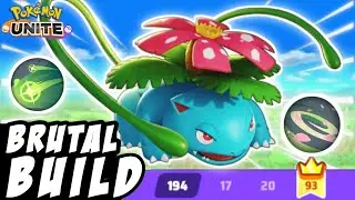 Aggressive Venusaur Gameplay | Venusaur Best Build & Held Items | Solo Queue Ranked | Pokemon UNITE