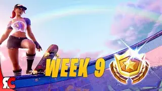 Secret Battle Star Location WEEK 9 (Fortnite Loading Screen 9)