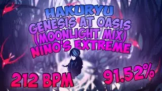 osu! Hakuryu - Genesis At Oasis (MOONLiGHT Mix) [NiNo's Extreme] 6.49 NM PASS