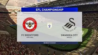 FIFA 21 - FC Brentford vs. Swansea City | Championship Playoff-Finale