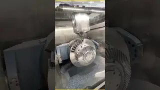 Complex Turbine Impeller Cutting Using 5-Axis VMC Technology