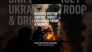 Russia&rsquo;s Vostok Snipers Target Ukrainian Troops & Drones | Ukraine War Footage 2025