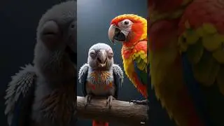 parrot story /# shortsvideo #viralstory #moon magic Hindi