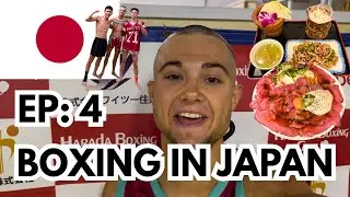 BOXING IN JAPAN! - EP 4: XXL roast beef bowl + Boxing sparring + Daily living in Osaka