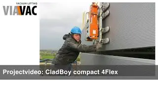 Projectvideo CladBoy compact 4Flex: Wandmontage Cladding Point