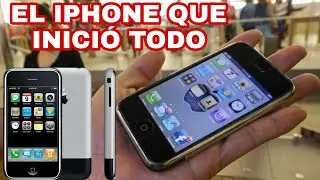 USANDO EL PRIMER IPHONE 🤯 IPHONE 2G (PRIMERA GENERACIÓN)