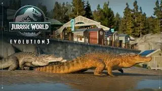 Jurassic World Evolution 3 | Crocodilia Coast - Species Trailer