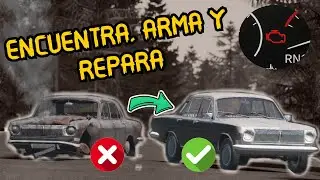 Como Encontrar, Armar y Reparar un vehículo en DAYZ 2025 - Tutorial Español ( Como tener un auto )