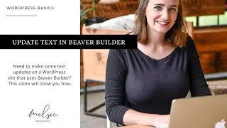 Update Text with Beaver Builder