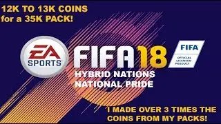 FIFA 18 Hybrid Nations - NATIONAL PRIDE Squad Builder Challenge - CHEAP METHOD!