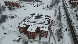 14.01.2022 Sillam&auml;e Kannuka Kool - съемки дрона зима 2022