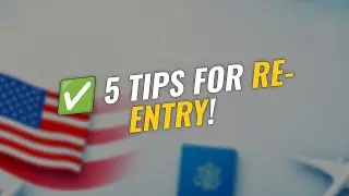 ✅ 5 Essential Tips for J2 Visa Holders' Re-entry!