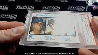 2020 Leaf Best of Multi-Sport Premium Edition Box Random Hits #2 ~ 8/22/20