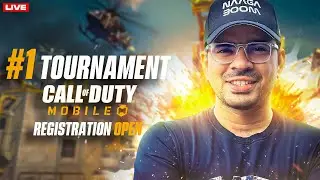 🔴LIVE - Cod Mobile #1 Tournament Registration Open