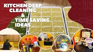  Deep Clean My Kitchen With Me | Realistic & Satisfying by living with Amna