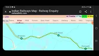 Bhigwan Washimbe Electric line doubling update info